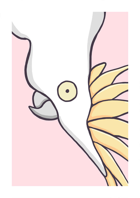 Cockatoo Art Print