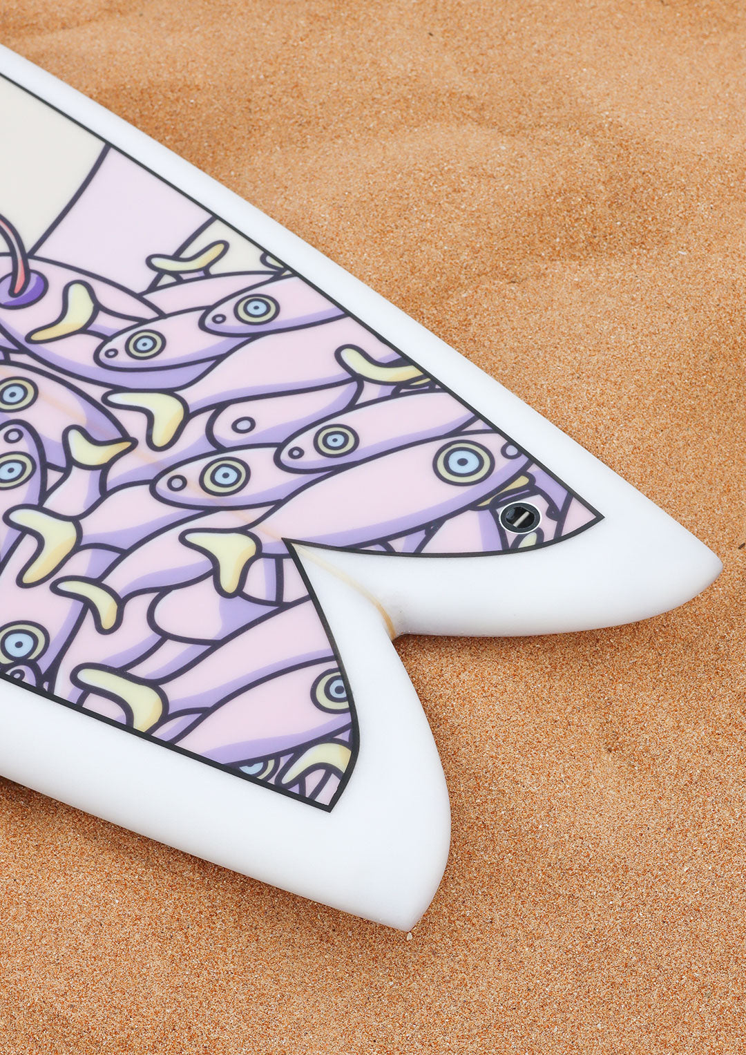 The Kingfisher 5'10 Twin Surfboard Brentos