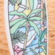 Yugen x Brentos Pastel Paradise 5'8 Quad Surfboard