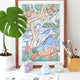 The Bush Beach Art Print