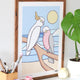 Coastal Cockatoos Art Print