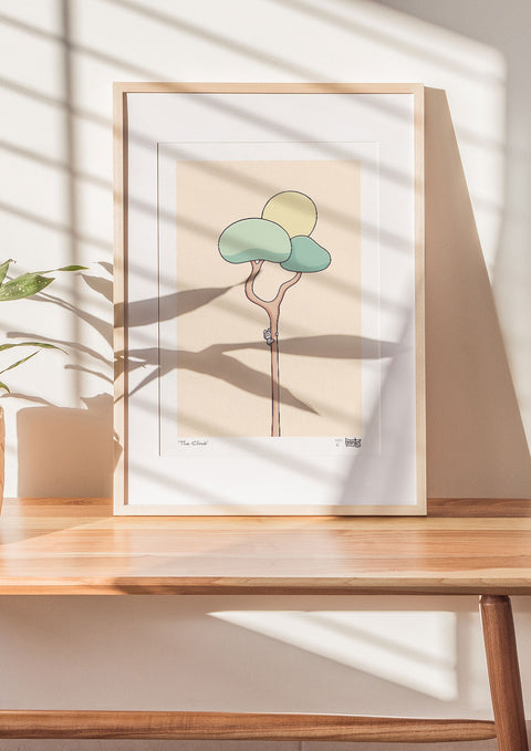 The Climb Koala Art Print