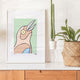 Kookaburra Art Print