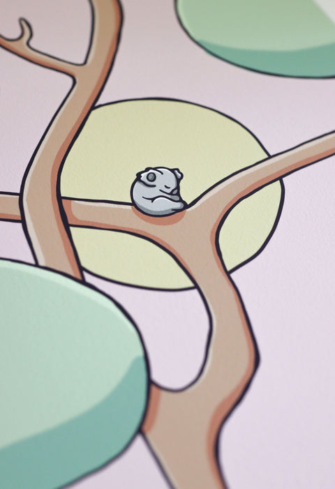 Dreaming Koala Art Print