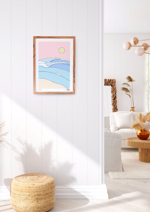 Pitted Surfing Koala Print