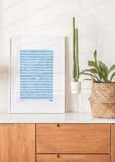The Peak Art Print