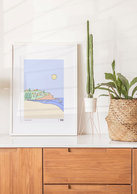 Whale Beach Art Print