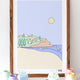 Whale Beach Art Print